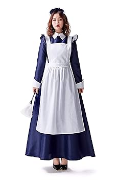 ロングメイド服　クラシカル　コスプレ　創作 Amazon.co.jp: [Generies] クラシカルロングメイド服ゴスロリ